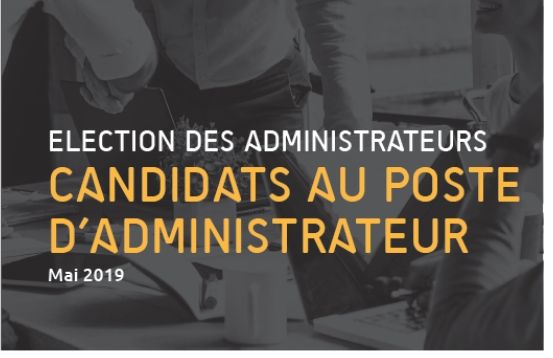 Découvrez les candidats 2019 au poste d’administrateur